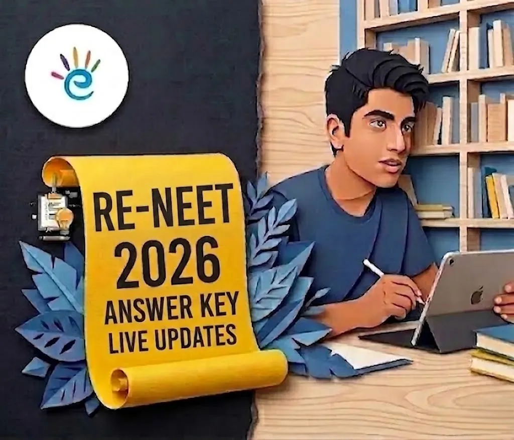 Re-NEET 2026 Answer Key: Download PDF for All Codes, Score Calculator & Objection Guide
